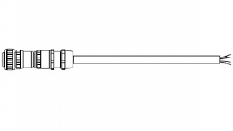 Кабель  4 x 1,5мм - Desina - для силовых цепей, 10м  PCS015N-10.0-0C4 